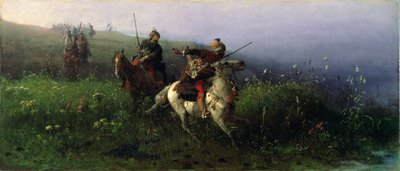 On Reconnaissance, 1876 by Jozef Brandt